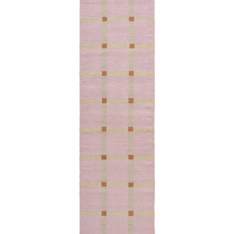 Mosaic ullteppe 75 x 250 cm, rosa