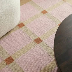 Mosaic ullteppe 75 x 250 cm, rosa