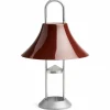 Mousqueton Portable bordlampe, red