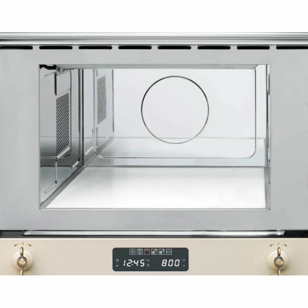 MP822PO integrert mikrobølgeovn, creme
