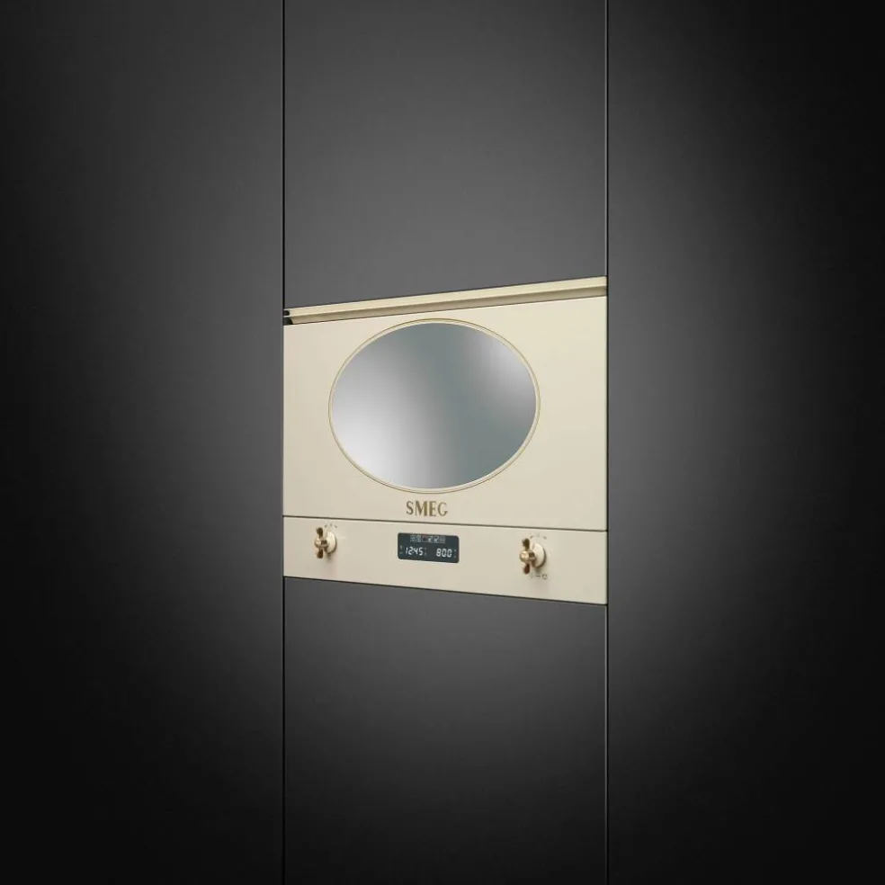 MP822PO integrert mikrobølgeovn, creme