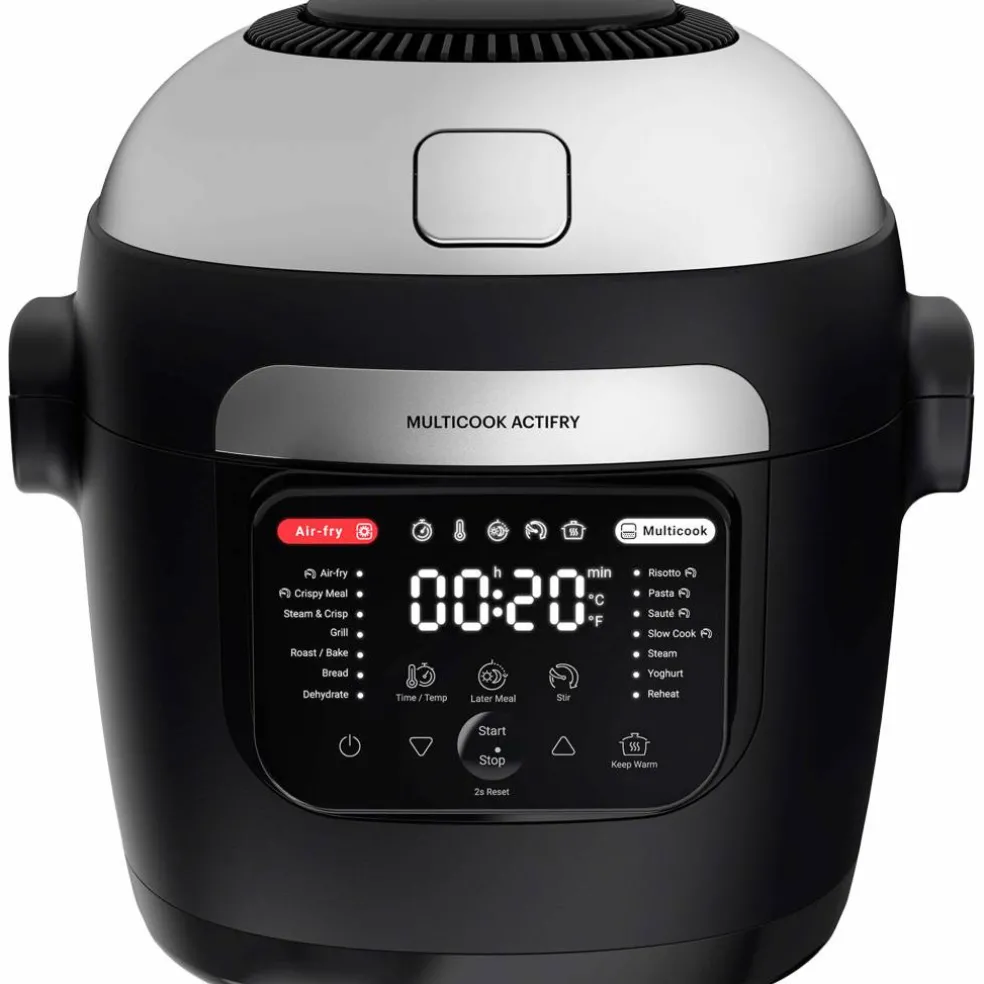 Multicook Actifry multicooker 6 liter, svart