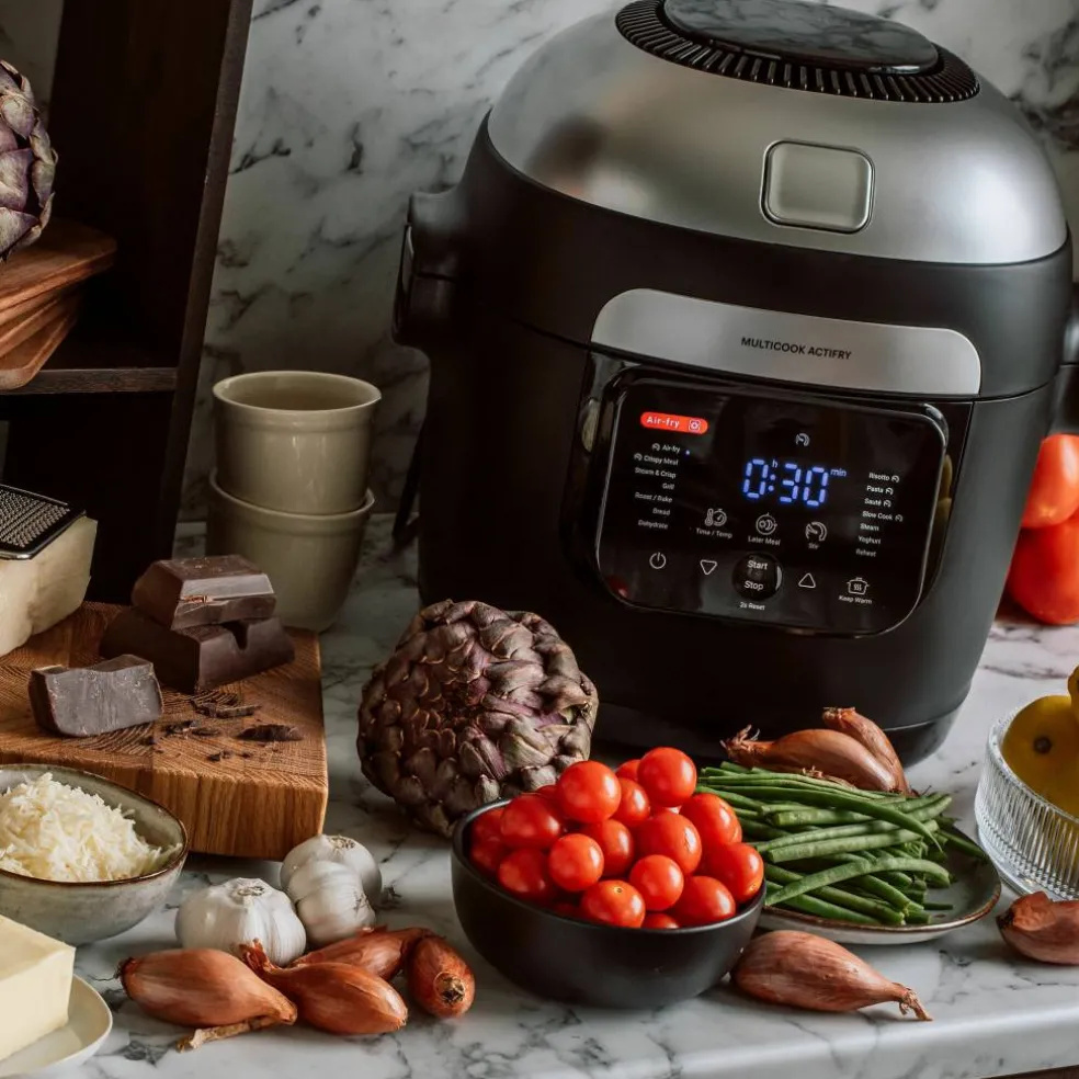 Multicook Actifry multicooker 6 liter, svart