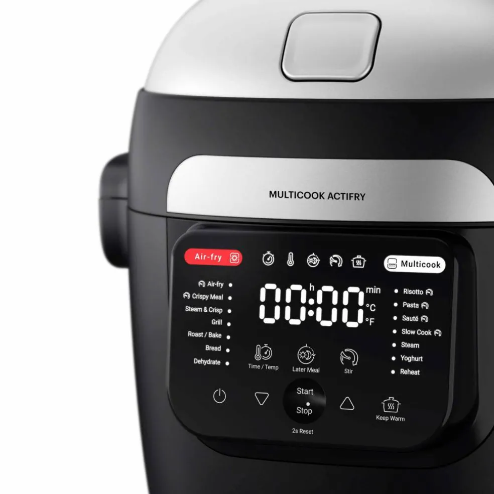 Multicook Actifry multicooker 6 liter, svart
