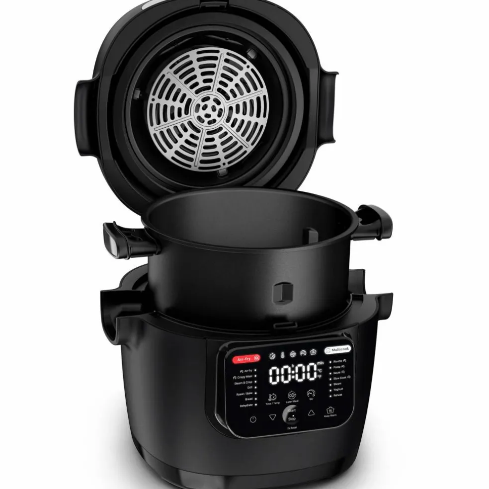Multicook Actifry multicooker 6 liter, svart