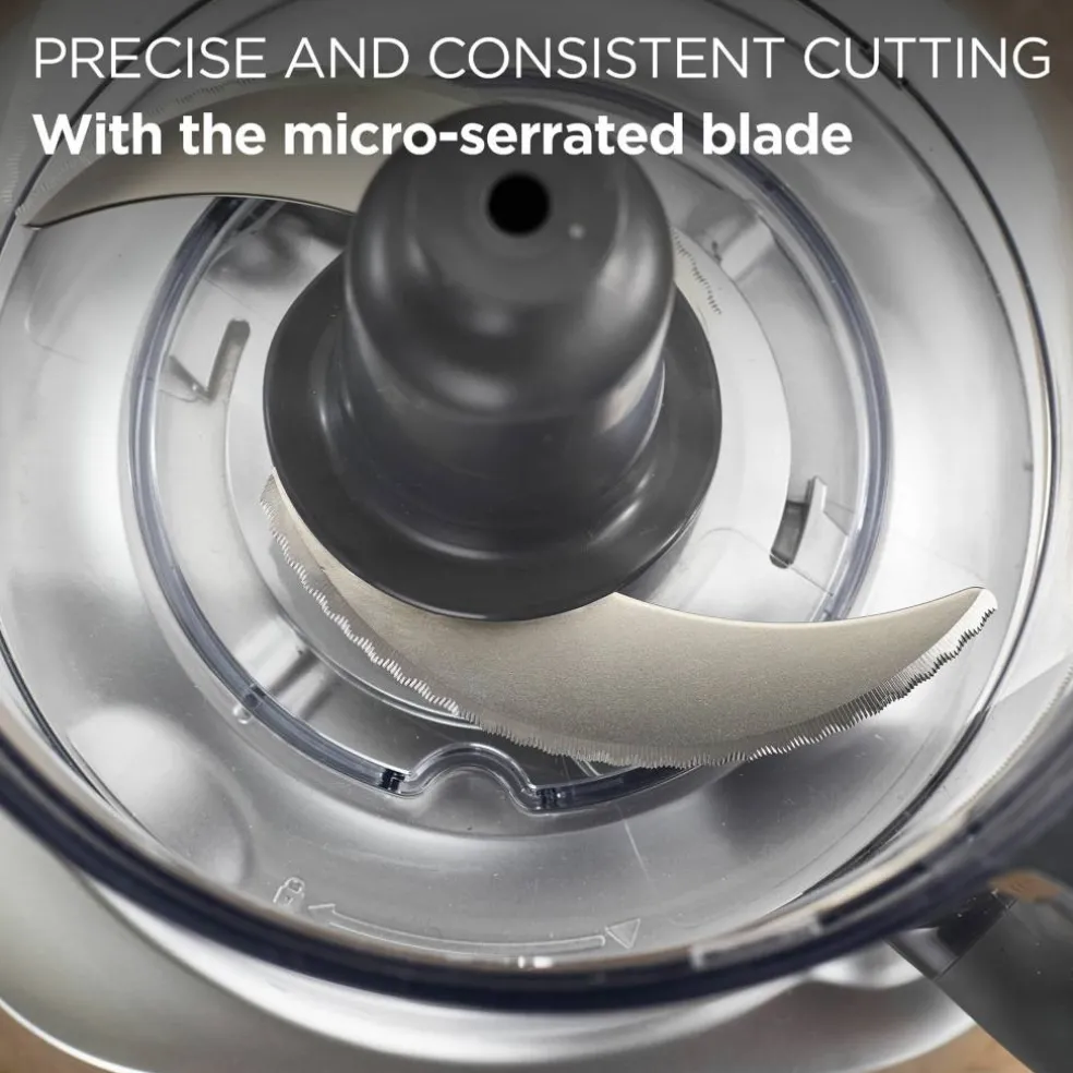 MultiPro Express FDP65.820.SI foodprosessor, stål