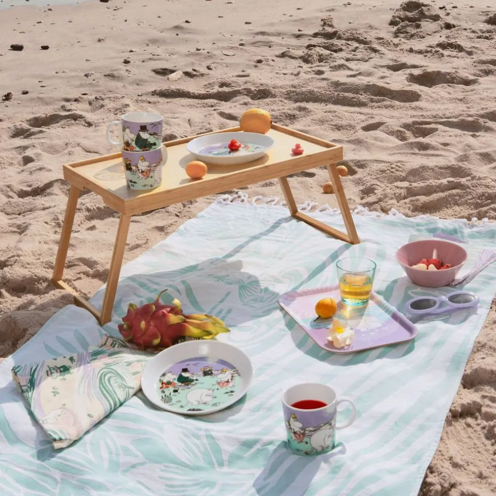 Mumin En dag på stranden kjøkkenhåndkle 50x70 cm