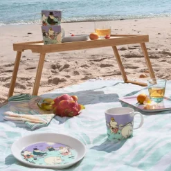 Mumin En dag på stranden kjøkkenhåndkle 50x70 cm