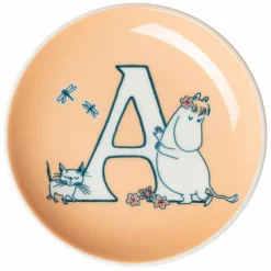 Mummi E asjett 10,5 cm, korall