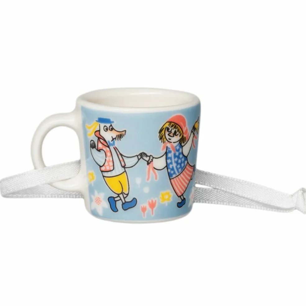 Mummi Mummitrollet Haru minikrus, blå/hvit
