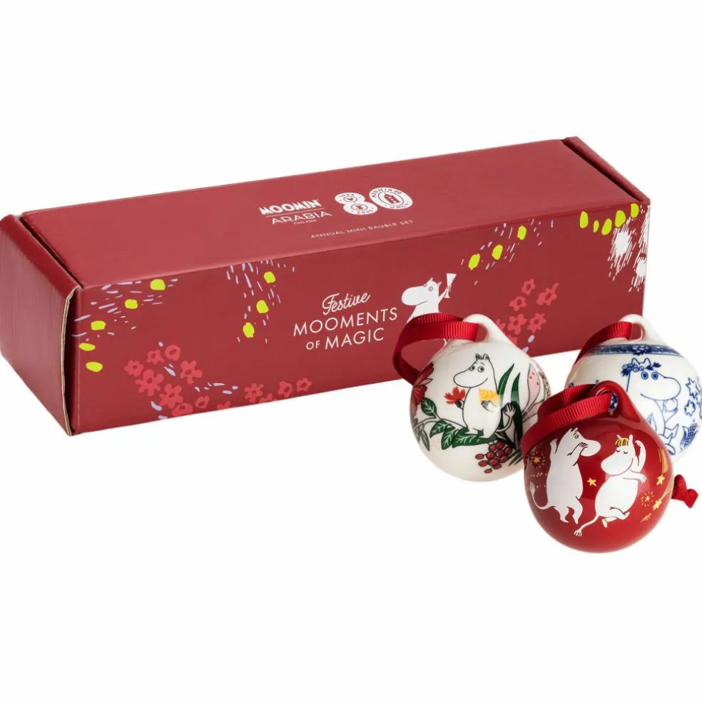 Mummi årets julekule, 3 stk.