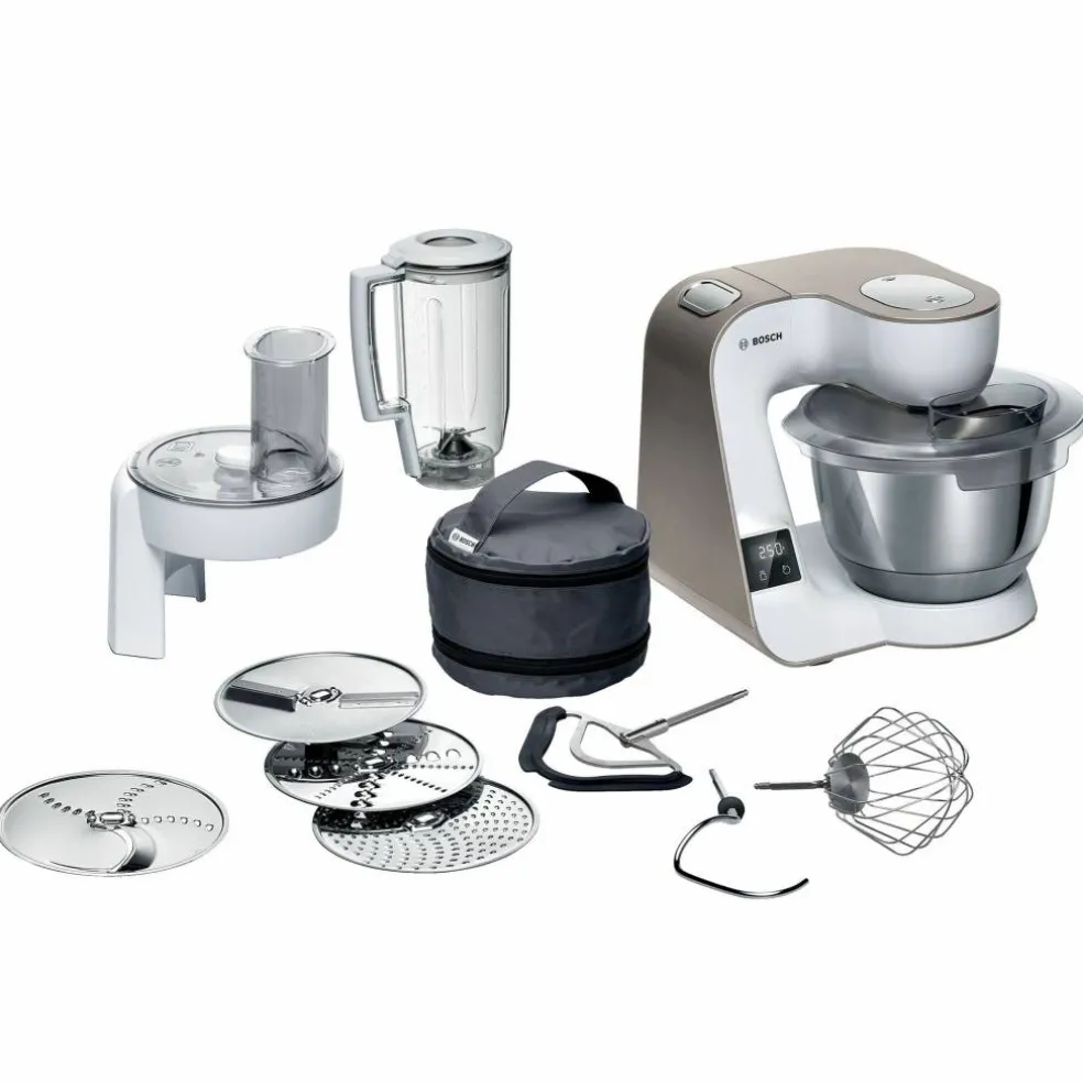 MUM5XW20 kjøkkenmaskin, 1000 W, hvit/champagne