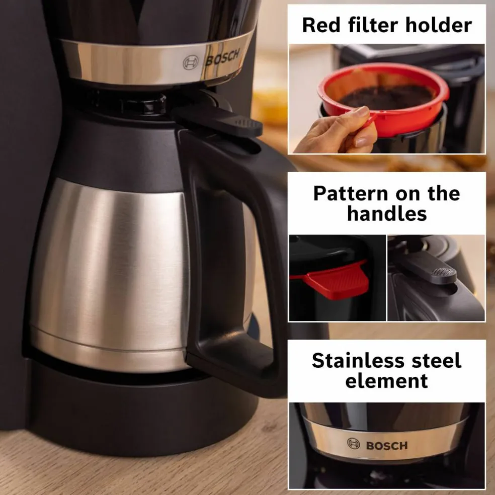 MyMoment kaffetrakter med termokanne, svart
