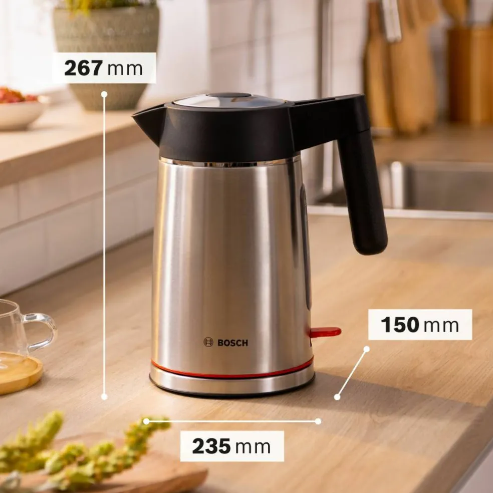 MyMoment vannkoker 1.7 liter, rustfritt stål