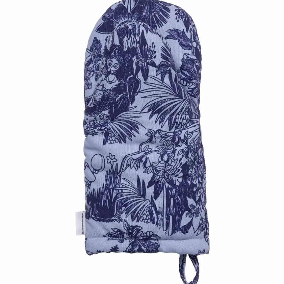 Mystisk skog grytevott 15 × 34 cm, blå