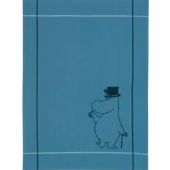 Mystisk skog kjøkkenhåndkle 45 × 65 cm, blå