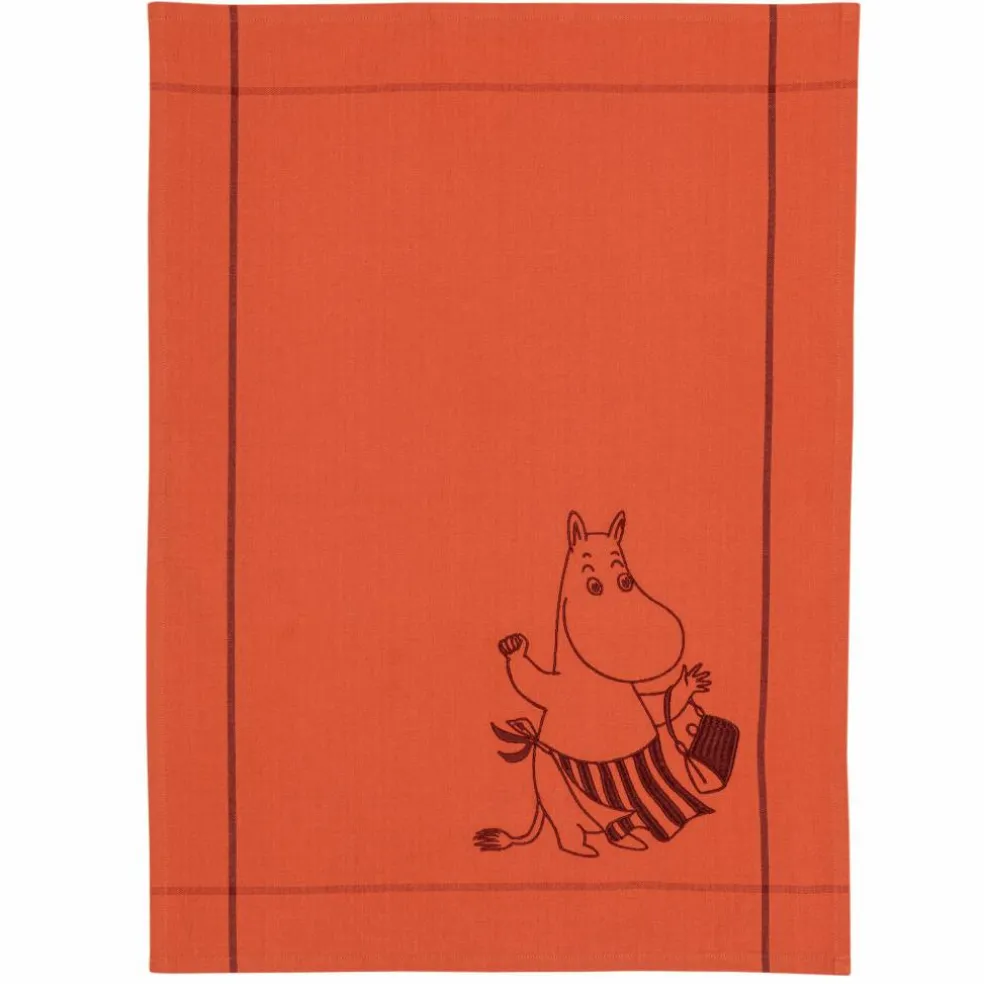 Mystisk skog kjøkkenhåndkle 45 × 65 cm, blå