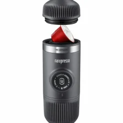 Nanopresso Espressobrygger Grå + Nespresso Adapter