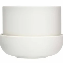 Nappula Krukke Med Fat 170x130 mm, Hvit