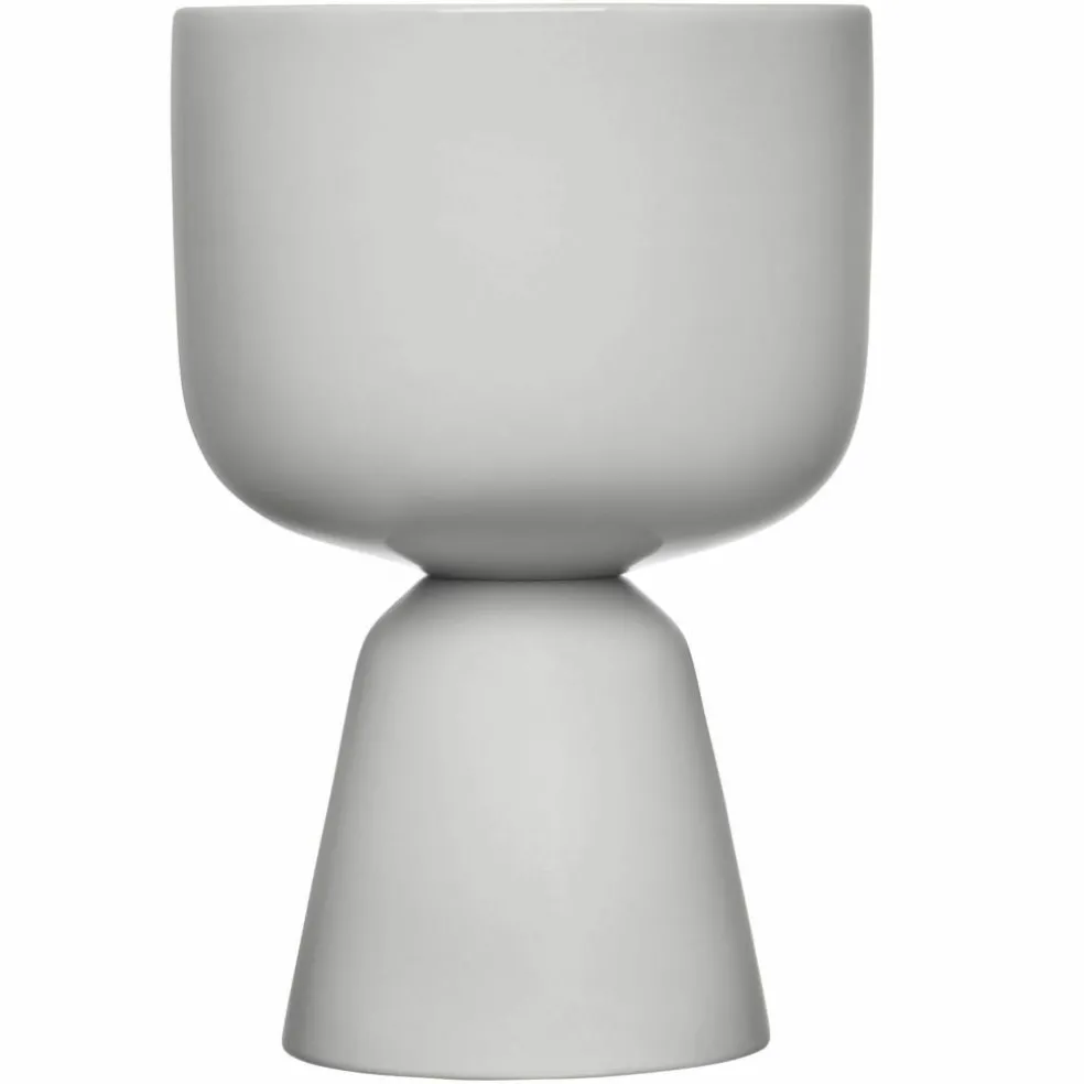 Nappula-krukke 230x155 mm, lys grå