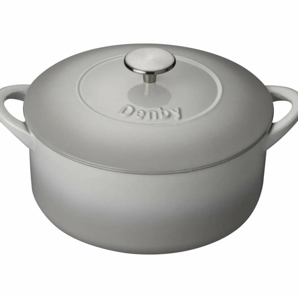 Natural Canvas Rund Støpejernsgryte 26cm 5,2 l