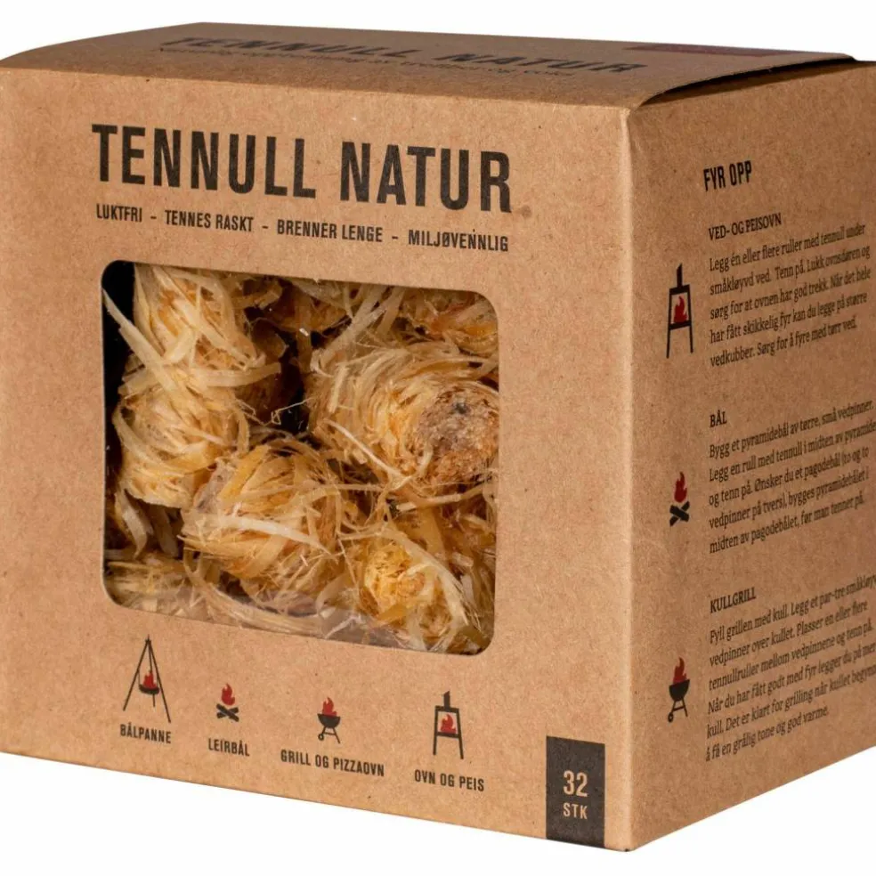 Naturlig opptenningsull