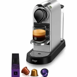 Nespresso by SEC 630 CitiZ kapselmaskin, sølv