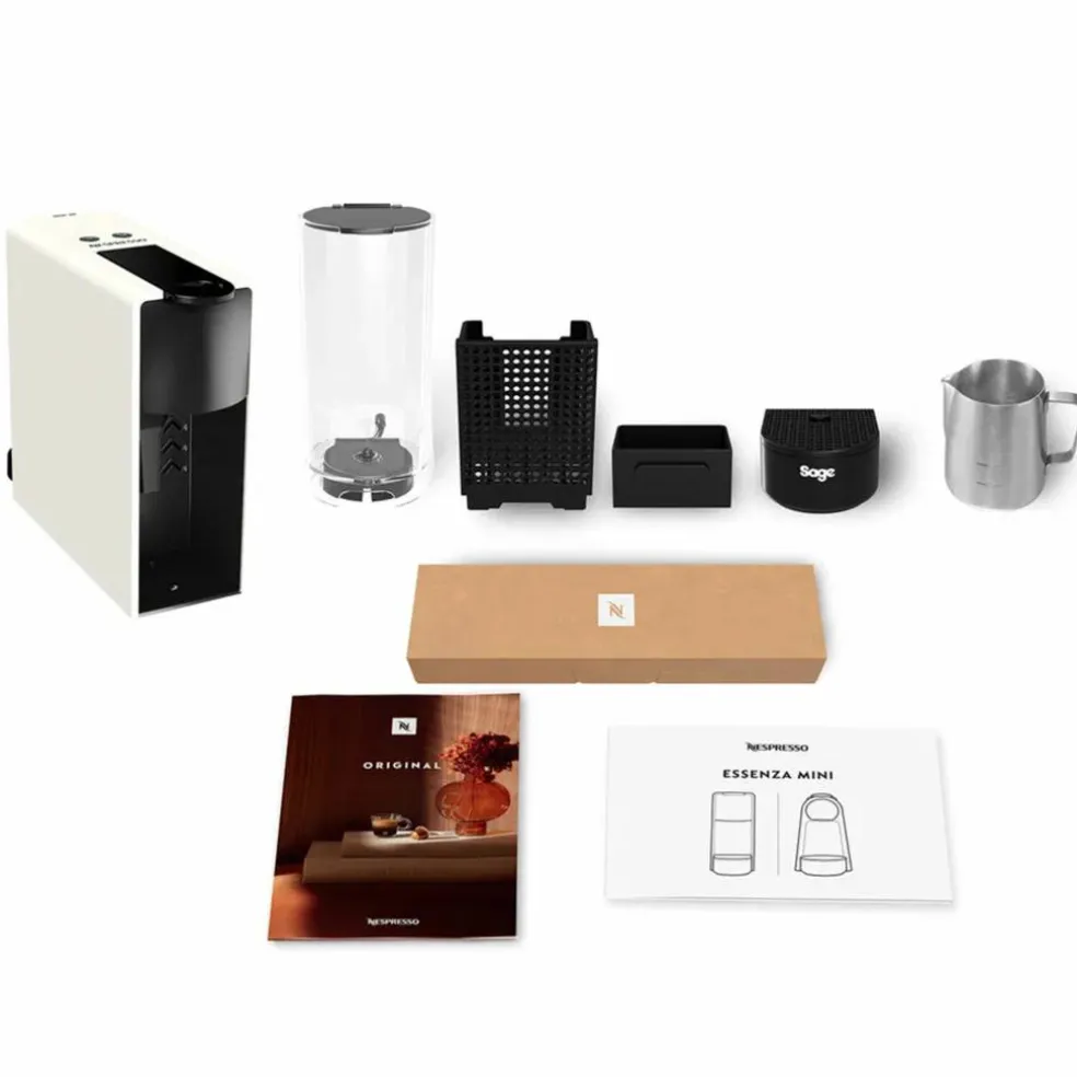 Nespresso by SEC 220 Essenza Mini kapselmaskin, grå