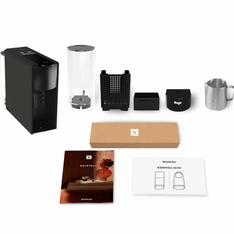 Nespresso by SEC 220 Essenza Mini kapselmaskin, hvit