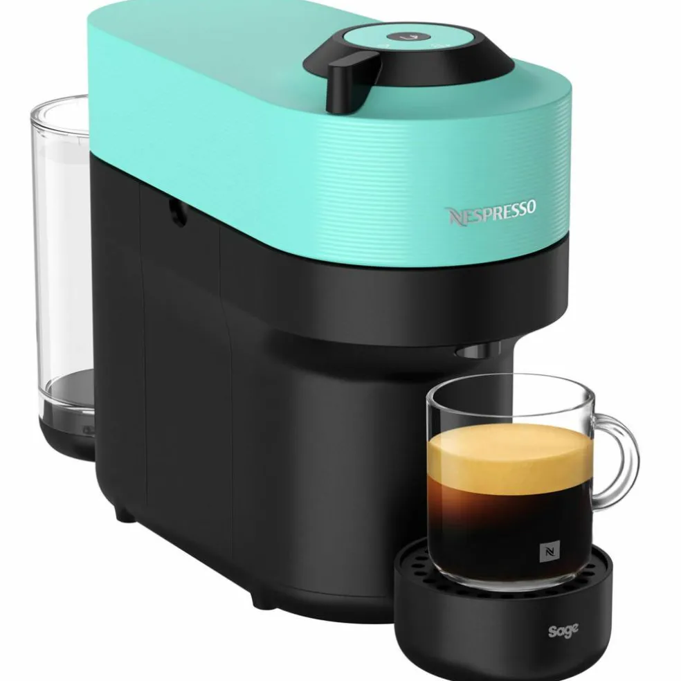 Nespresso by SNV 120 Vertuo Pop kapselmaskin, mintgrønn