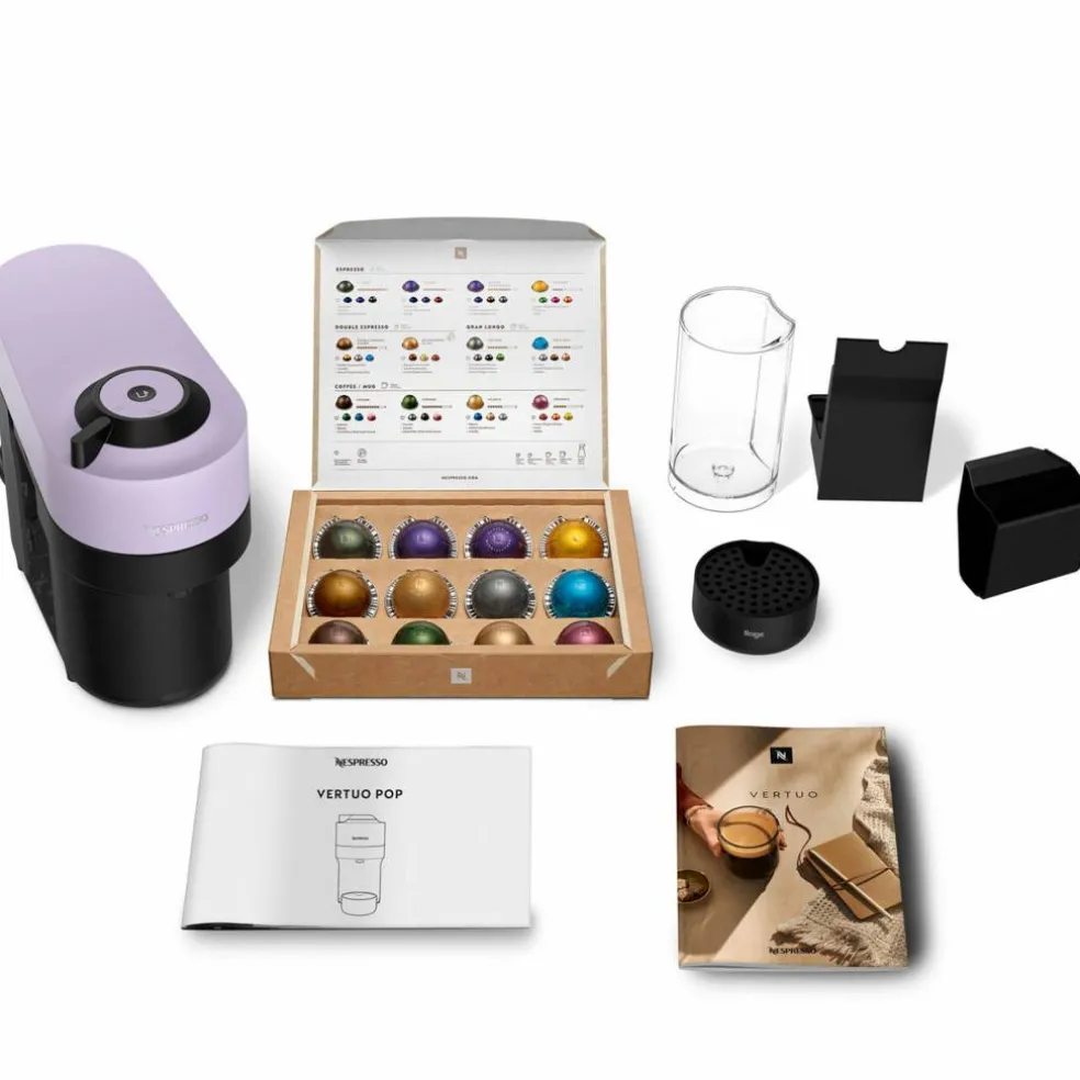 Nespresso by SNV 120 Vertuo Pop kapselmaskin, mintgrønn