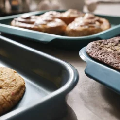 Nest Bake Bakebrett large, blå