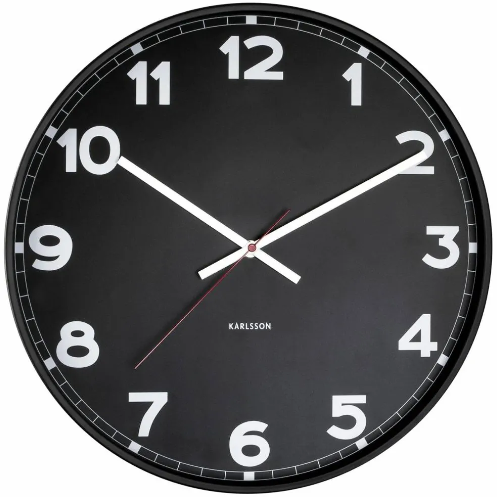 New Classic veggklokke 40.5 cm, hvit