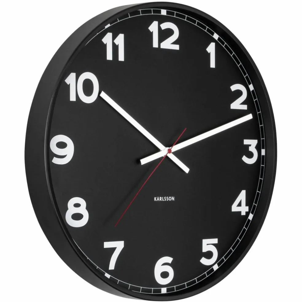 New Classic veggklokke 40.5 cm, svart