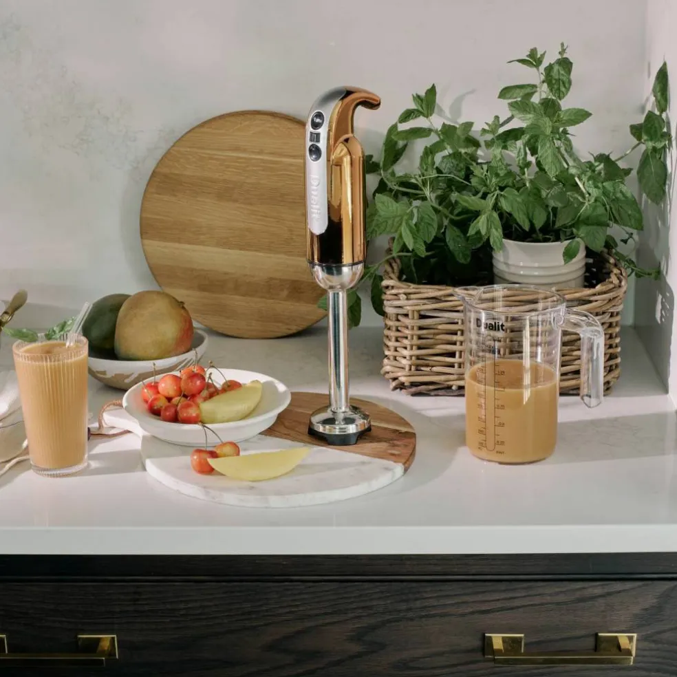 New Edition stavmikser med tilbehørspakke, high gloss kobber