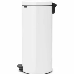 NewIcon pedalbøtte 30 liter, blankbørstet stål
