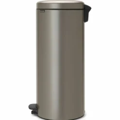 NewIcon pedalbøtte 30 liter, blankbørstet stål
