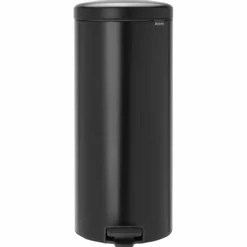 NewIcon pedalbøtte 30 liter, mattbørstet stål