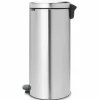 NewIcon pedalbøtte 30 liter, matt svart
