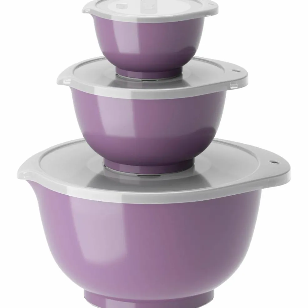 NEW Margrethe skålsett 0,25 + 0,75 + 3 liter, lavender