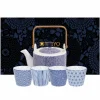 Nippon Blue sett med tekanne og kopper