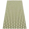 Noa gulvteppe 70 cm x 150 cm, dark olive/vanilla