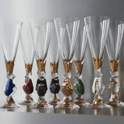 Nobel The sparkling devil Champagneglass 19 cl, Mørkegrå