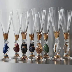 Nobel The sparkling devil Champagneglass 19 cl, Mørkegrå