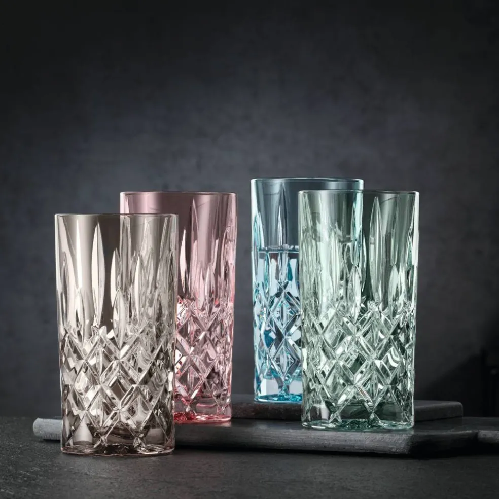 Noblesse longdrinkglass, rosé, 2 stk