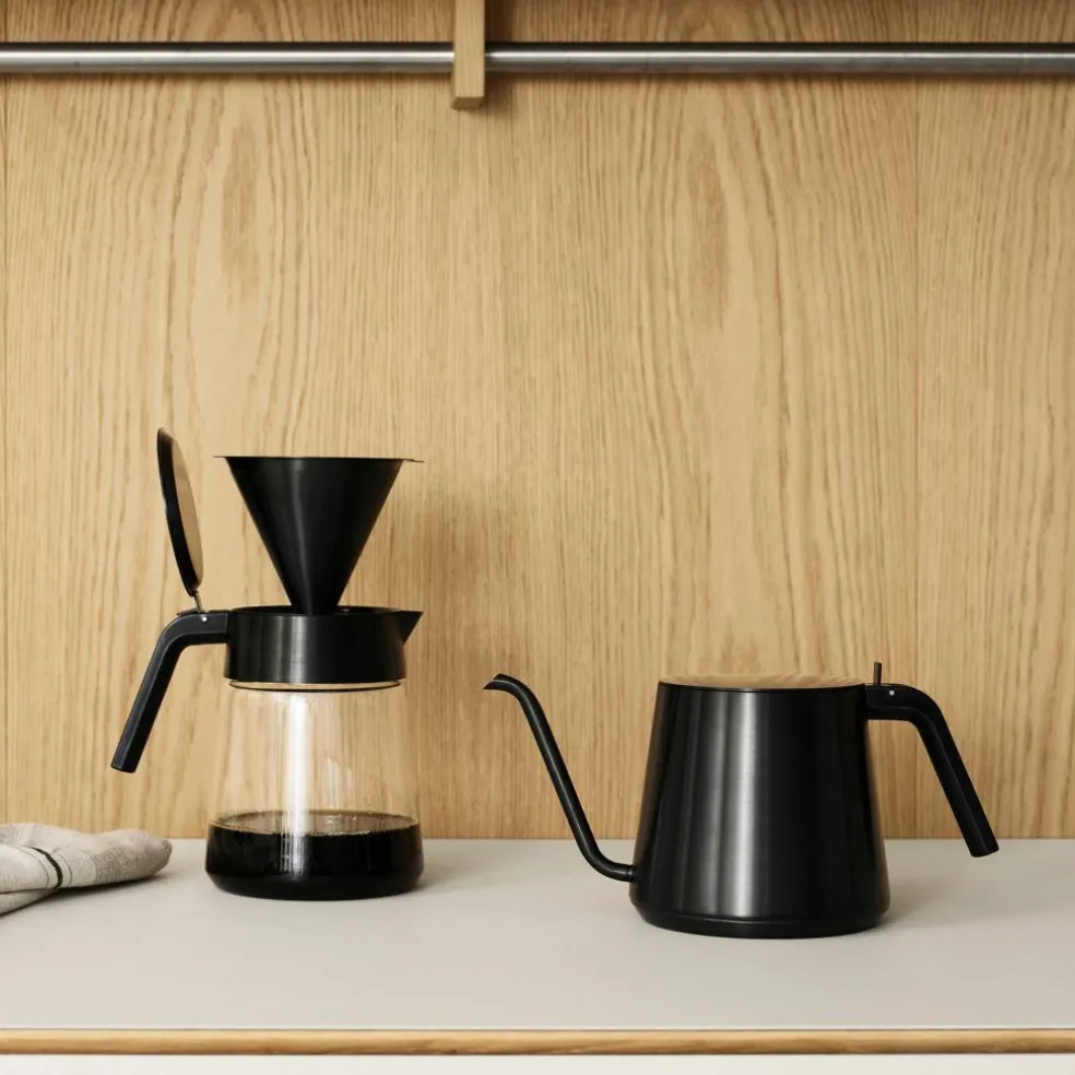 Nohr Slow Brew kaffetrakter, black metallic
