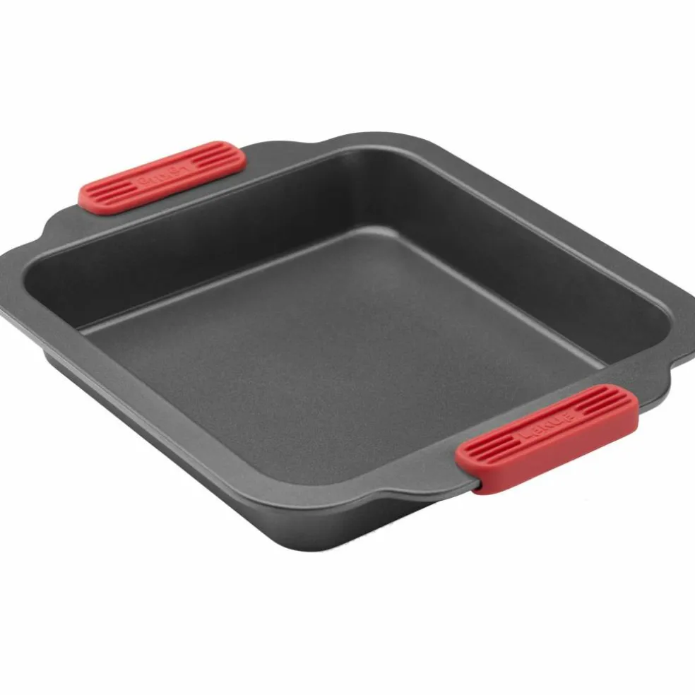 Nonstick firkantet bakeform 20 cm, grå
