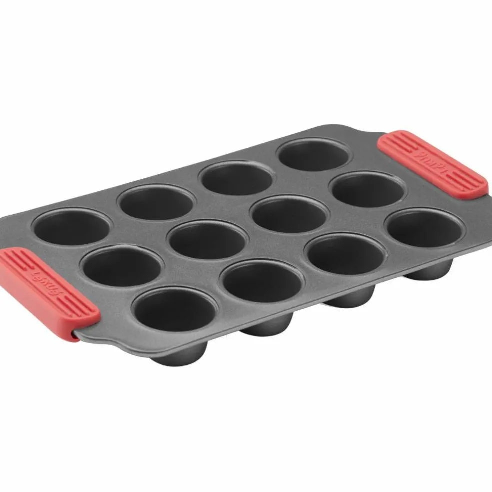 Nonstick minimuffins 12 stk, grå