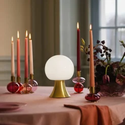 Noor LED-lampe 23 cm, messing