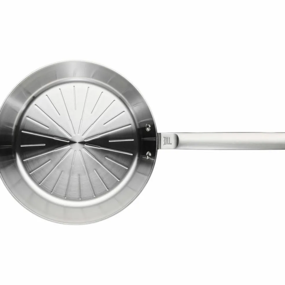 Norden stekepanne uten belegg 24 cm, rustfritt stål